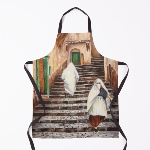 Item preview, original algerian old women with hayak in casbah street designed and sold by kikinafashion.