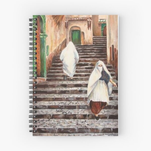 Item preview, original algerian old women with hayak in casbah street designed and sold by kikinafashion.