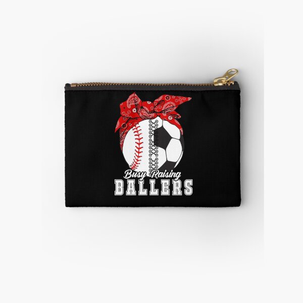 Item preview, Busy Raising Ballers Baseball Soccer designed and sold by Catherine8899.