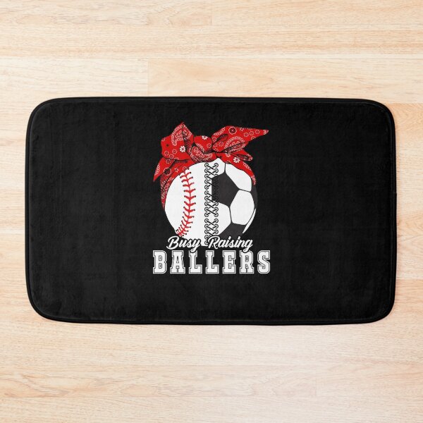 Item preview, Busy Raising Ballers Baseball Soccer designed and sold by Catherine8899.
