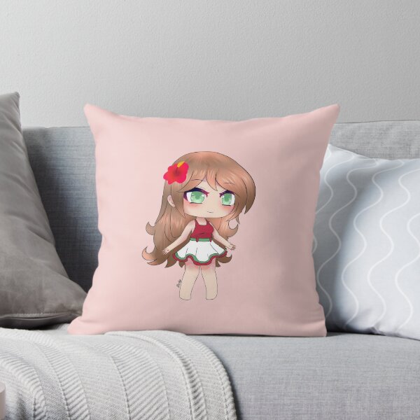 Gacha Life - Cute Gacha Girl - Throw Pillow for Sale by bloamineads