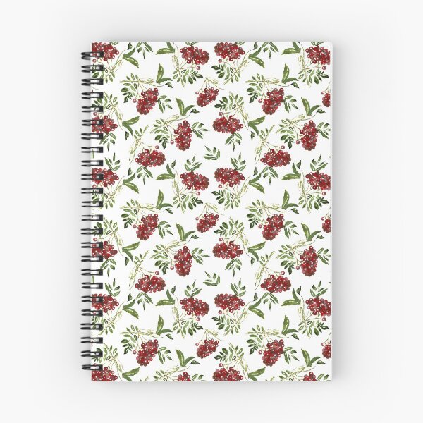 Item preview, Rowan Fruit Red Berries Garden Berry Leaves Illustration designed and sold by ARTmosphera.