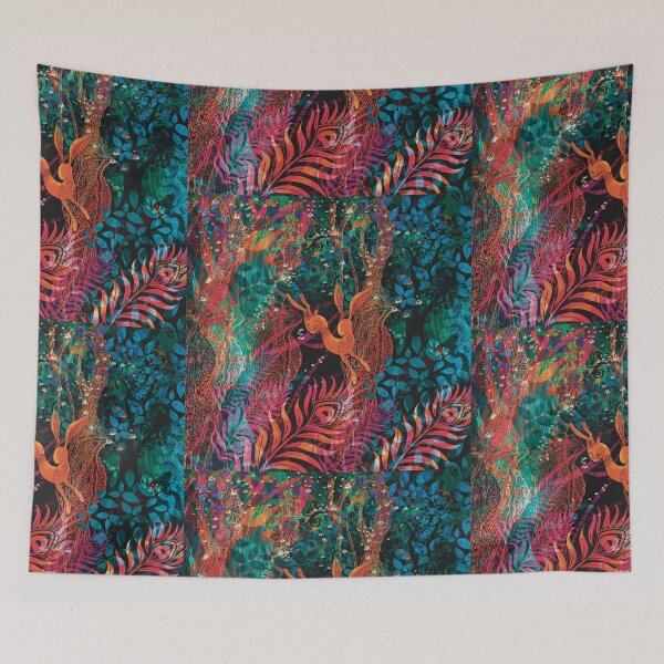 Item preview, "La liebre en el bosque" designed and sold by Luisa Calvo.