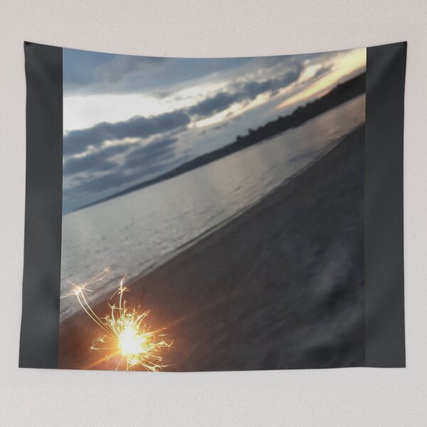 Item preview, Sparkler beachside sunset designed and sold by Phoebew03.