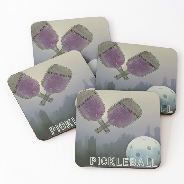 Item preview, Pickleball gift city sticker tshirt designed and sold by SportsHockey.