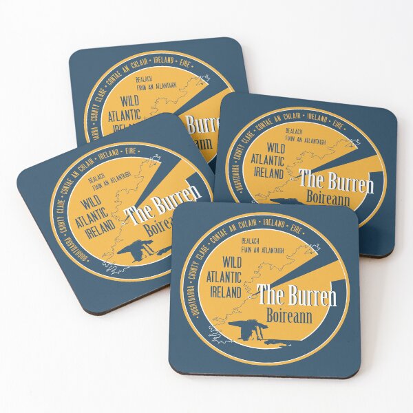 Item preview, The Burren Co Clare Ireland Sticker  designed and sold by ROADTROOPER.