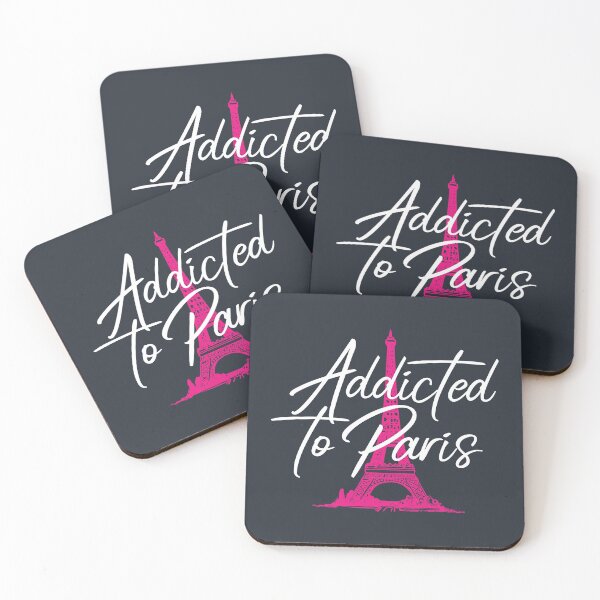 Item preview, Addicted to Paris France - Dark Version| Eiffel Tower designed and sold by Exertion.