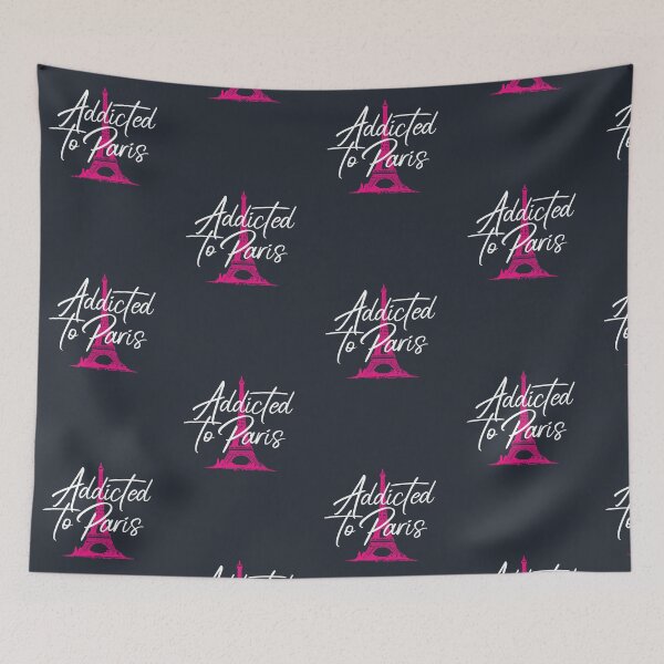 Item preview, Addicted to Paris France - Dark Version| Eiffel Tower designed and sold by Exertion.