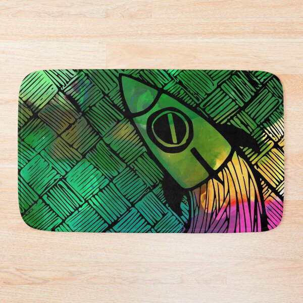 Item preview, Little Retro Rocket designed and sold by katemargoli.