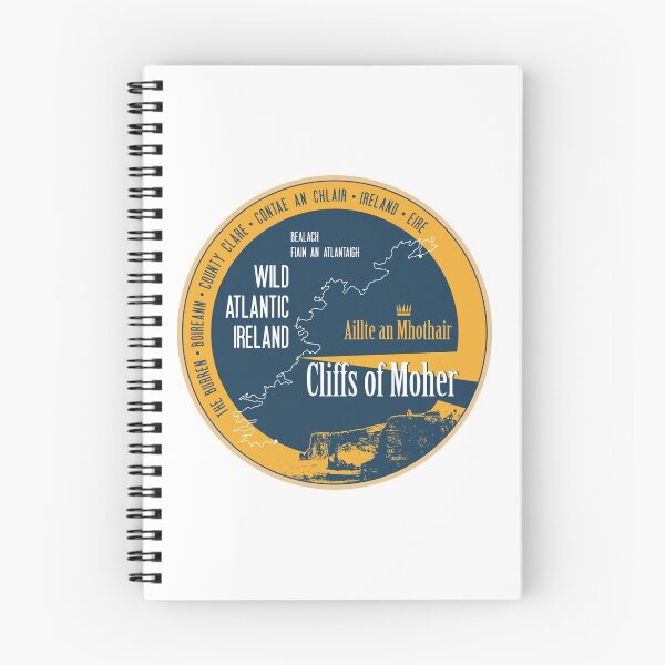 Item preview, Cliffs of Moher Ireland Sticker designed and sold by ROADTROOPER.