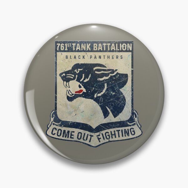 Item preview, 761 Tank Battalion Vintage Emblem designed and sold by Royal-Elite.