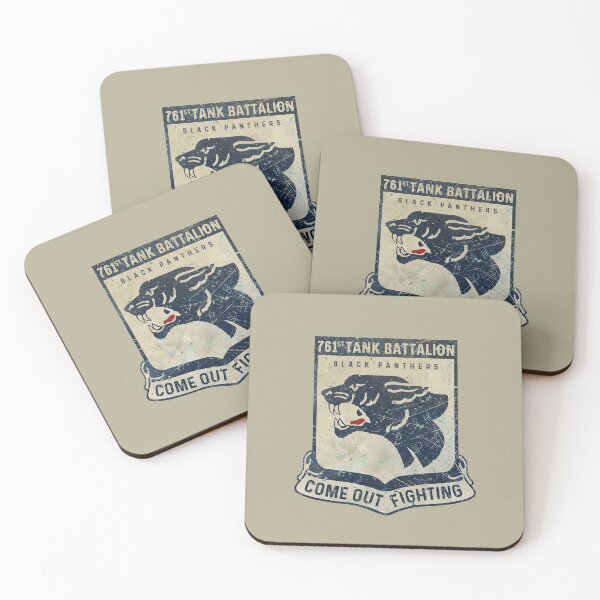 Item preview, 761 Tank Battalion Vintage Emblem designed and sold by Royal-Elite.