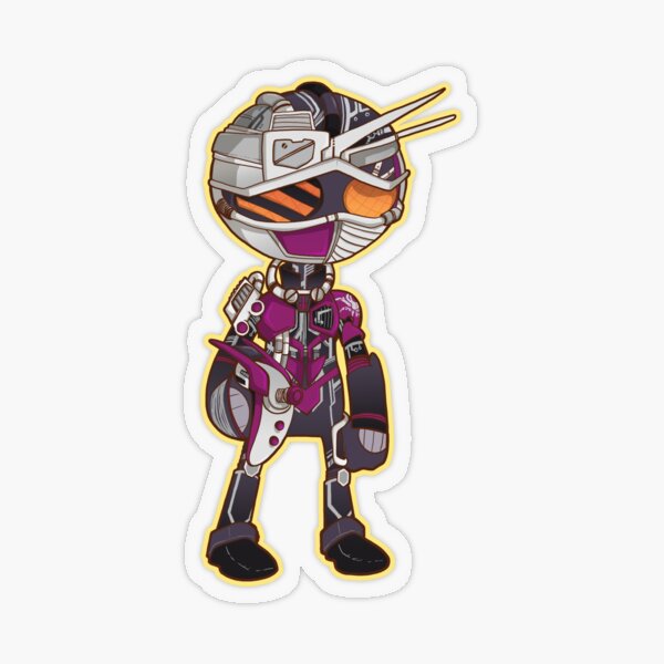Mashin Chaser (Chase) Transparent Sticker
