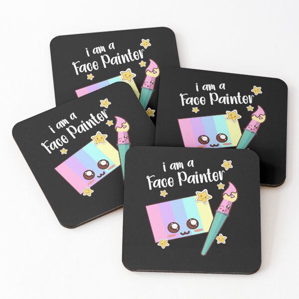 Item preview, I Am A Face Painter Funny Kawaii designed and sold by Dressed For  Duty.