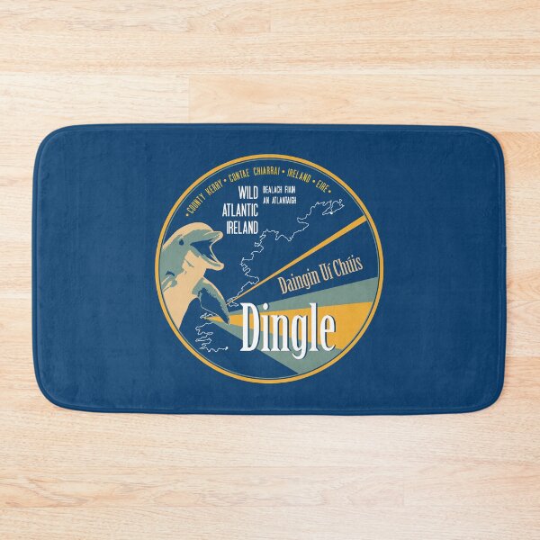Item preview, Dingle Ireland County Kerry Wild Atlantic Dolphin Sticker designed and sold by ROADTROOPER.