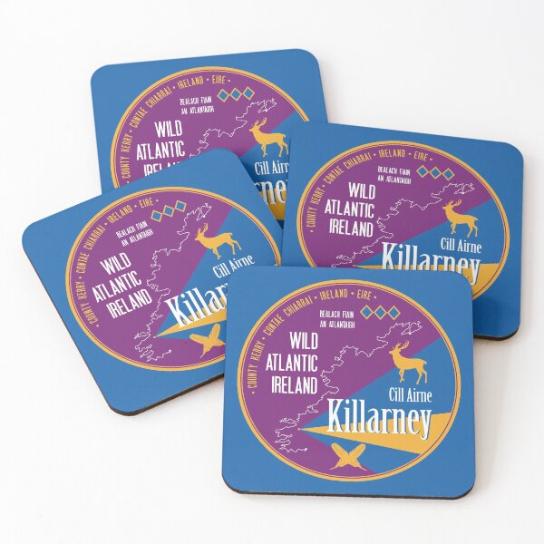 Item preview, Killarney Ireland County Kerry Wild Atlantic Sticker 2 designed and sold by ROADTROOPER.