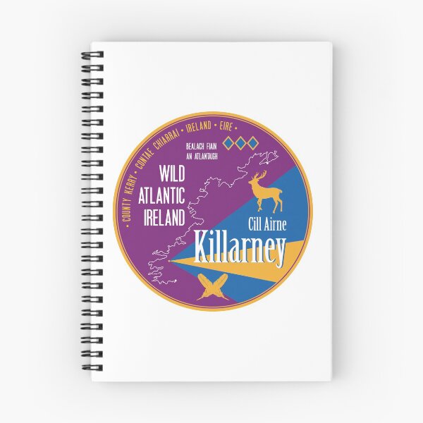 Item preview, Killarney Ireland County Kerry Wild Atlantic Sticker 2 designed and sold by ROADTROOPER.