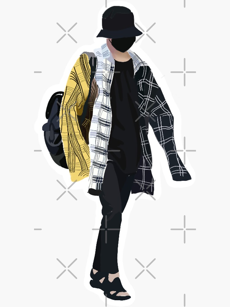 Yoongi Airport Style