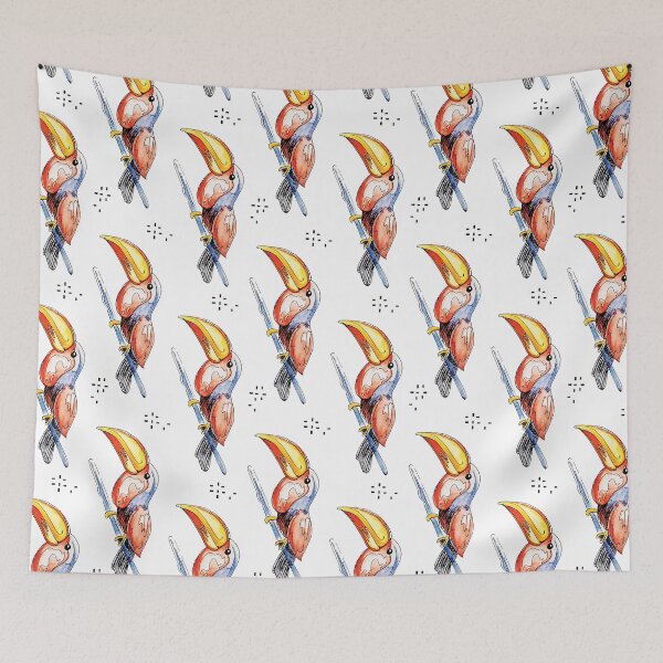 Item preview, Happy wild birds. designed and sold by nikowich.