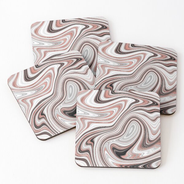 Item preview, Rose gold agate liquid marble texture pour fluid artwork designed and sold by CynthiaGraphics.