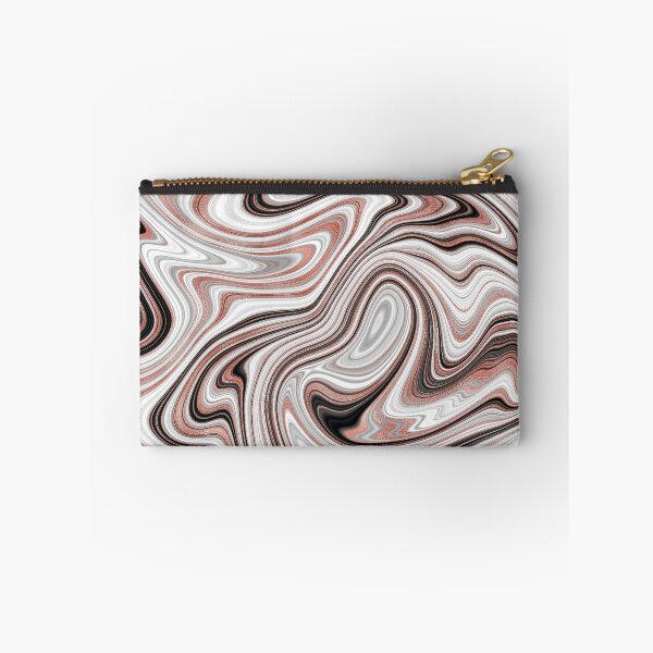 Item preview, Rose gold agate liquid marble texture pour fluid artwork designed and sold by CynthiaGraphics.