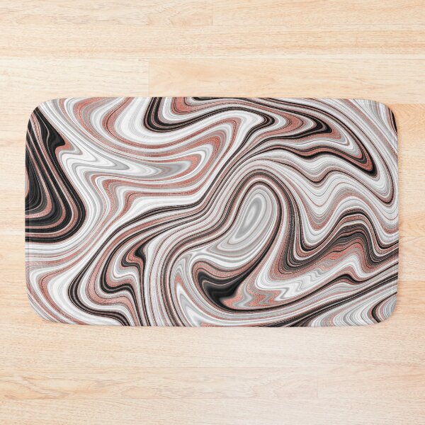 Item preview, Rose gold agate liquid marble texture pour fluid artwork designed and sold by CynthiaGraphics.