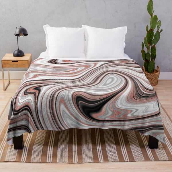 Item preview, Rose gold agate liquid marble texture pour fluid artwork designed and sold by CynthiaGraphics.