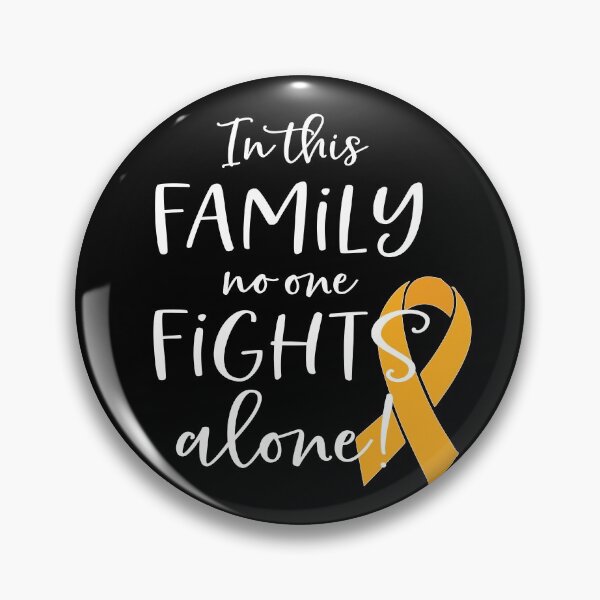 Item preview, Appendex Cancer, In This Family No one Fights Alone designed and sold by BibiTeeDesign.