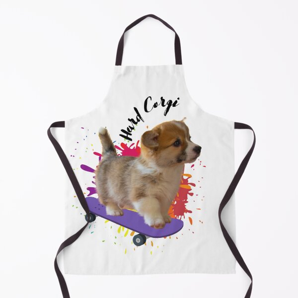 Item preview, skateboarding Hard corgi designed and sold by nuvalonstyles.