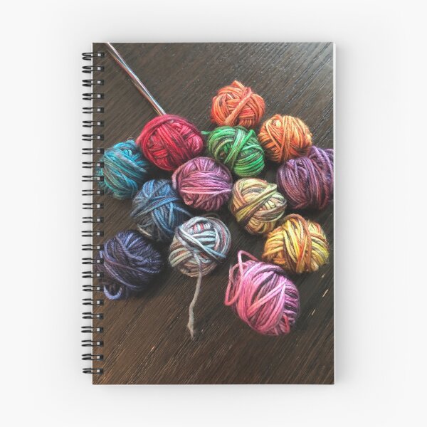Item preview, Leftover Rainbow Yarn Balls designed and sold by Rebel Purl.