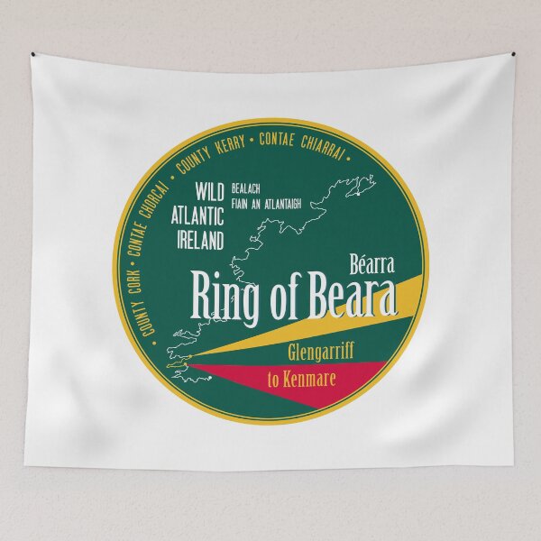 Item preview, Beara Peninsula Ireland Wild Atlantic Sticker Magnet designed and sold by ROADTROOPER.