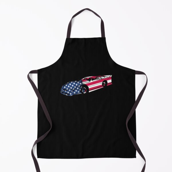Item preview, Dirt Track Racing Late Model 4th Of July American Flag Car designed and sold by Ginger217.