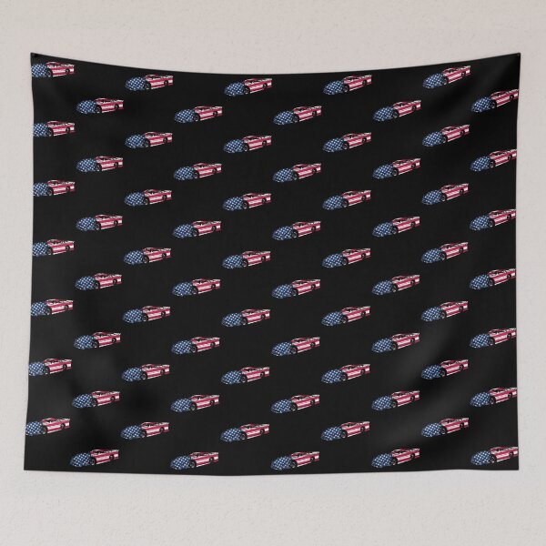 Item preview, Dirt Track Racing Late Model 4th Of July American Flag Car designed and sold by Ginger217.