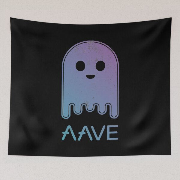 Item preview, AAVE Crypto Coin Cryptocurrency designed and sold by SoloTravelerSt.