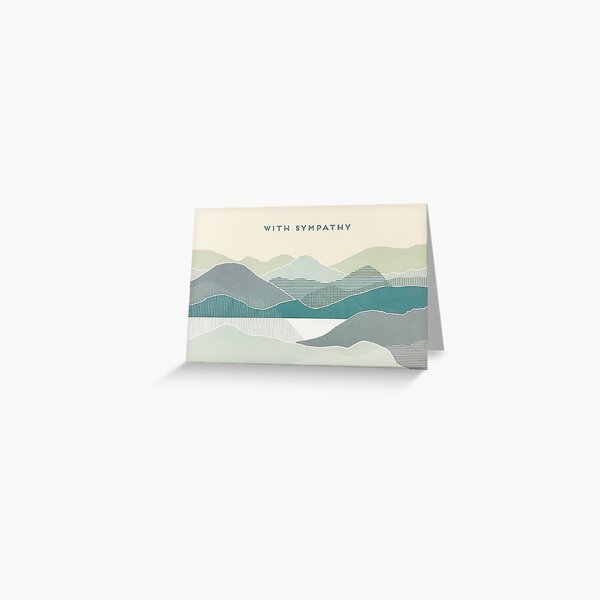 sometimes there are no words, words sympathy, sympathy cards, condolence Greeting Card