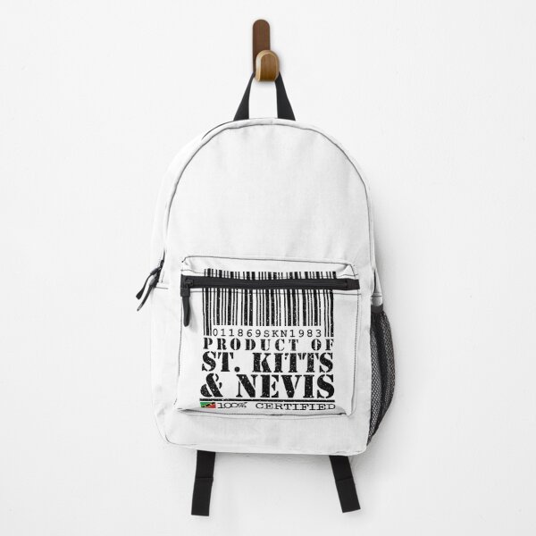 Item preview, Product of St Kitts and Nevis Barcode - 100% Certified designed and sold by IdentiTee Studios.