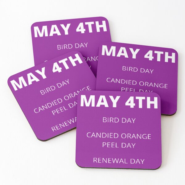 Item preview, Daily holidays - May 4th designed and sold by edwardtiptonart.