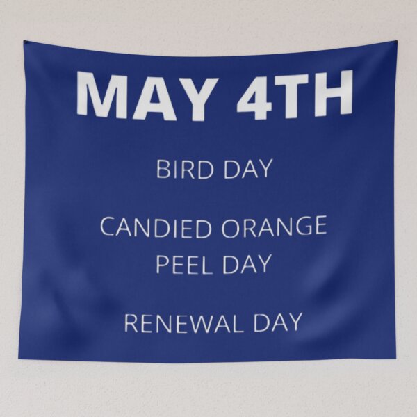 Item preview, Daily holidays - May 4th designed and sold by edwardtiptonart.