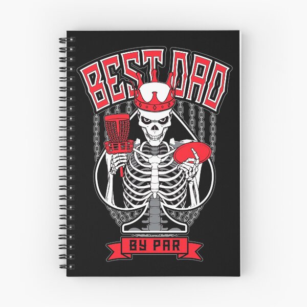 Item preview, Best Dad By Par Disc Golf Ace Of Spades Gothic Skull King designed and sold by GrandeDuc.