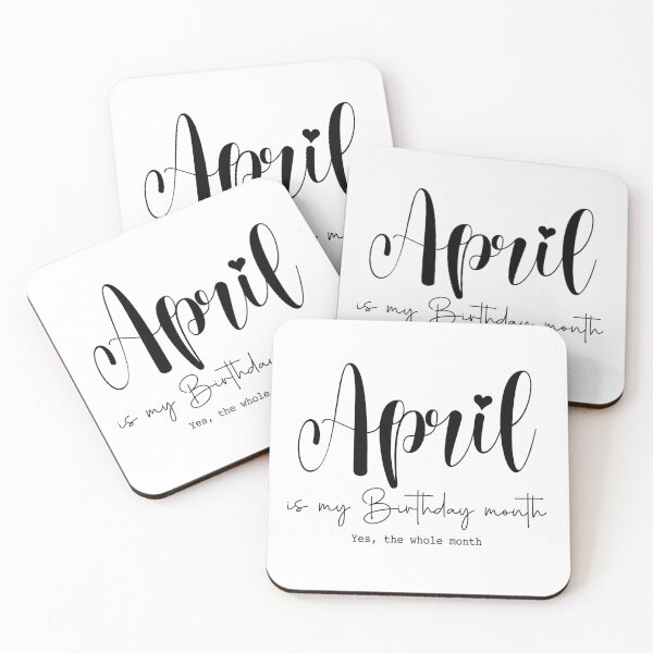 Item preview, April is my birthday month designed and sold by ibrahim2022.