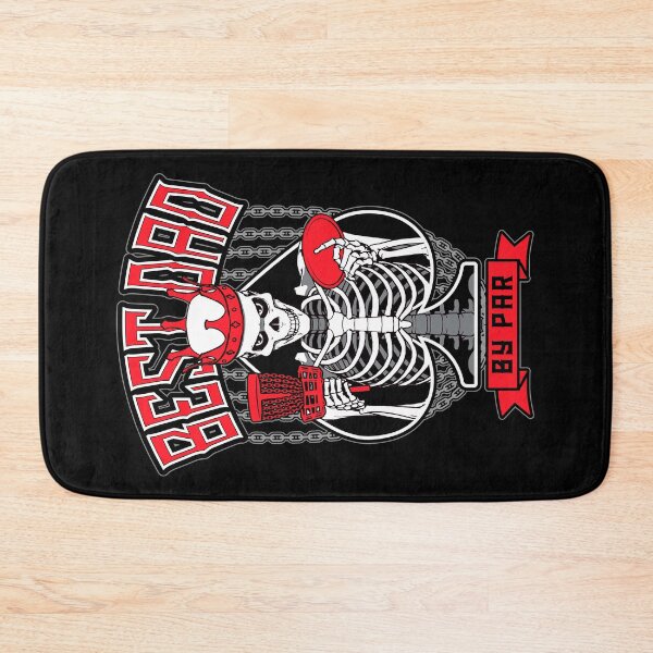 Item preview, Best Dad By Par Disc Golf Ace Of Spades Gothic Skull King designed and sold by GrandeDuc.