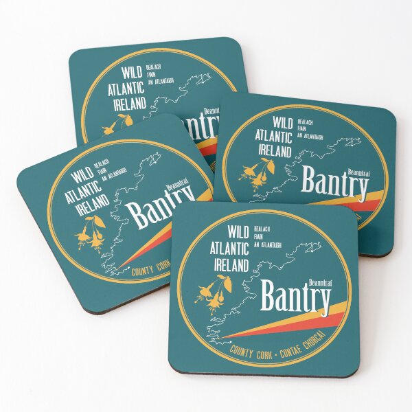 Item preview,  Bantry Ireland County Cork Wild Atlantic Sticker designed and sold by ROADTROOPER.