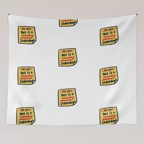 Item preview, Post it note: This is a socially anxious individual designed and sold by JCeeCreations.