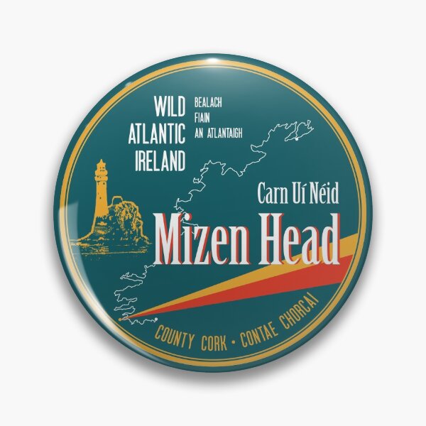 Item preview, Mizen Head Ireland County Cork Wild Atlantic Sticker 2 designed and sold by ROADTROOPER.