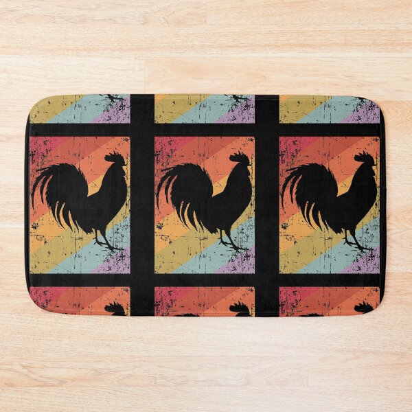 Item preview, Cock Gallo Gallero Rainbow Vintage designed and sold by Rustic Valley Studio.