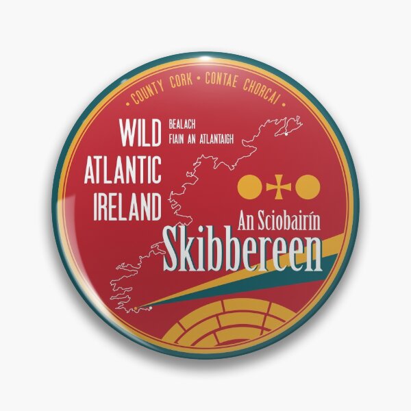 Item preview,  Skibbereen Ireland County Cork Wild Atlantic Sticker designed and sold by ROADTROOPER.