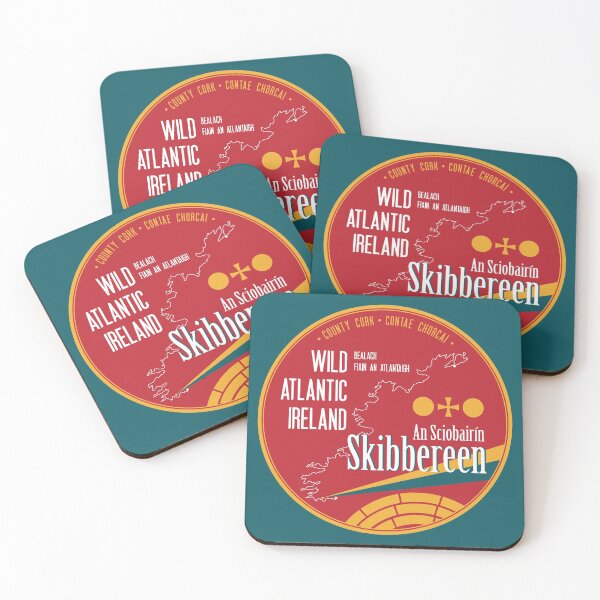 Item preview,  Skibbereen Ireland County Cork Wild Atlantic Sticker designed and sold by ROADTROOPER.