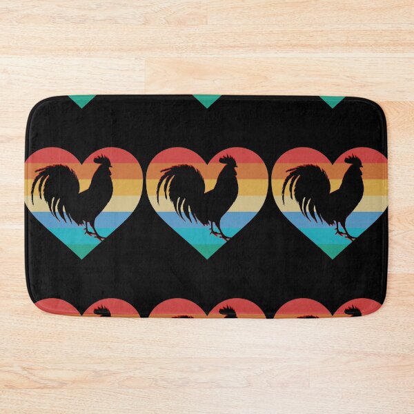 Item preview, Cock Gallo Gallero Rainbow Vintage designed and sold by Rustic Valley Studio.