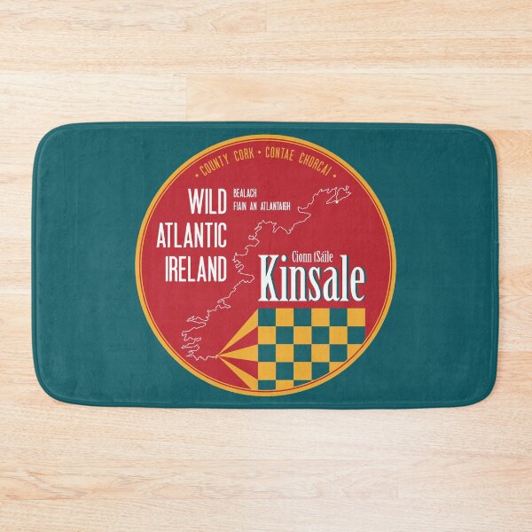 Item preview, Kinsale Ireland County Cork Wild Atlantic Sticker 4 designed and sold by ROADTROOPER.