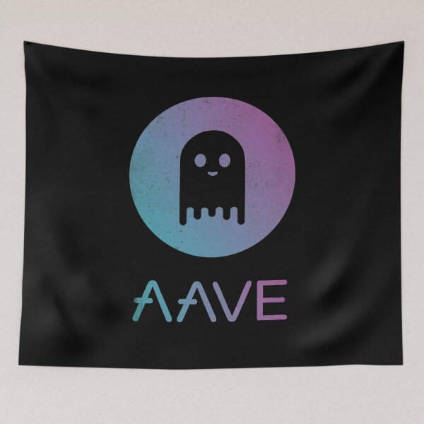 Item preview, AAVE Crypto Coin Cryptocurrency designed and sold by SoloTravelerSt.